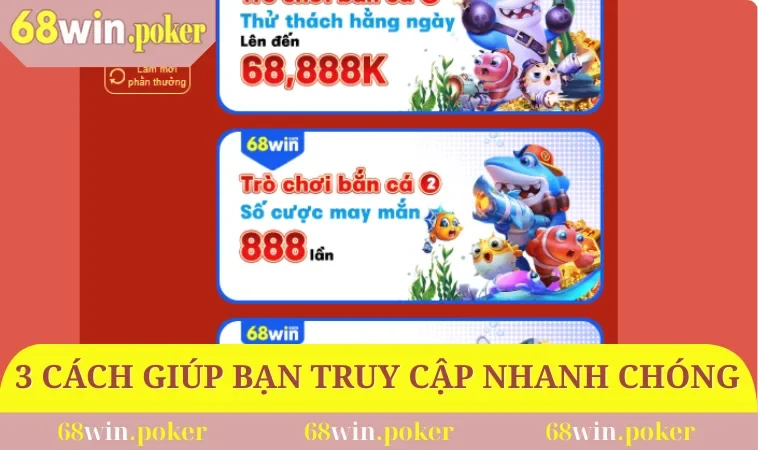 3 cách giúp bạn truy cập nhanh chóng, dễ dàng